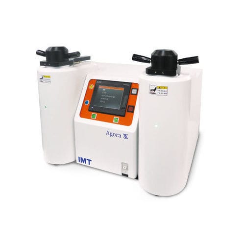 Presse à enrober refroidie par eau - Agora XX - IMT CO.,LTD. - automatique / pour échantillons métallographiques / de laboratoire