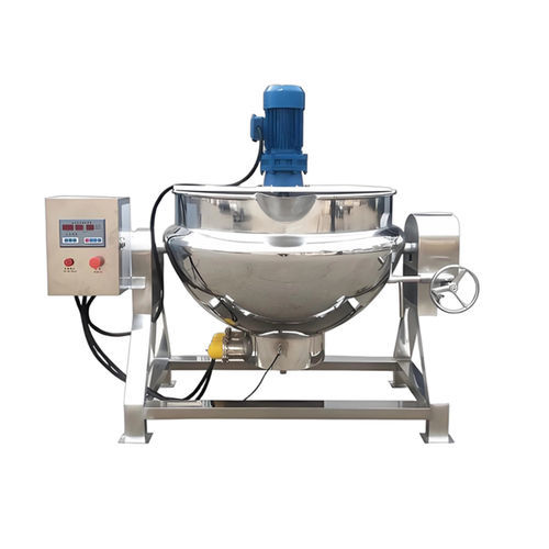 Marmite industrielle pour l'industrie agroalimentaire - DJC series - Zhucheng Jiapin Food Machinery Co., Ltd. - électrique / à double enveloppe / en inox