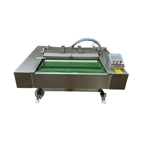 Machine d'emballage automatique - DZ1100-540 - Zhucheng Jiapin Food Machinery Co., Ltd. - contrôlée par PLC / sous vide / à mouvement continu