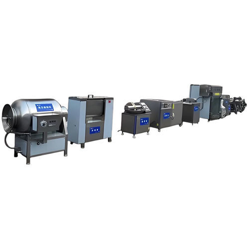 Ligne de production de saucisses pour mise en conserve - Zhucheng Jiapin Food Machinery Co., Ltd. - de découpe / de remplissage / de portionnage