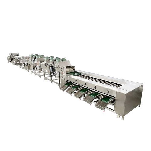 Ligne de transformation de pommes de terre - Zhucheng Jiapin Food Machinery Co., Ltd. - de légumes-racines / de lavage / de triage
