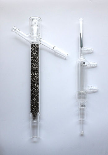 Colonne de distillation en verre borosilicaté - KIRIYAMA GLASS WORKS CO. - à économie d'énergie