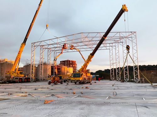 Hangar modulaire - OKATENT, S.L - démontable / transportable / préfabriqué