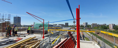 Ligne de vie flexible - STRUMIN - EN 795 / pour béton / pour toiture inclinée