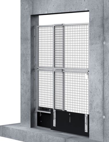 Portail à guillotine - STRUMIN - avec charnière / manuel / oscillant