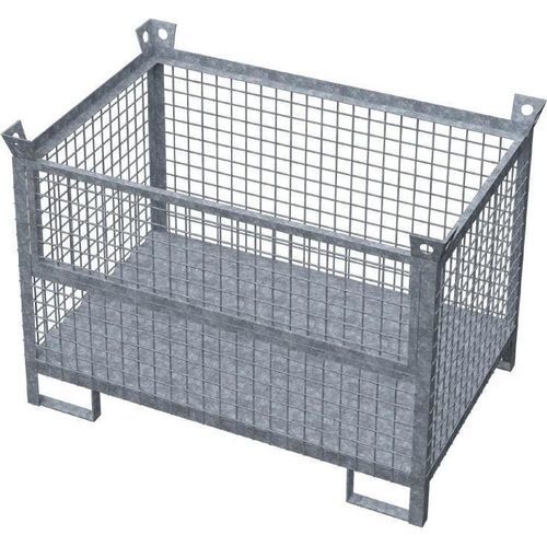 Panier empilable - STRUMIN - de manutention / en maille métallique / de stockage
