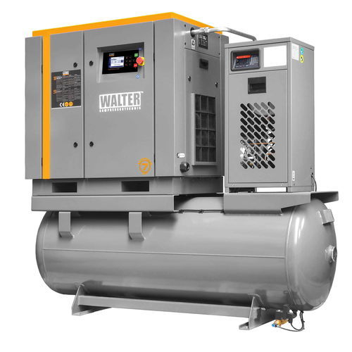 Compresseur à vis - SKTG 5,5 SP COMBO - Walter Kompressortechnik Polska Sp. z o. o. - d'air / pneumatique / stationnaire