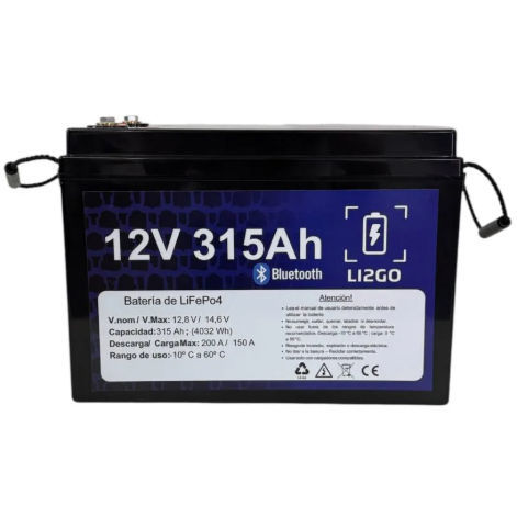 Batterie LiFePO4 - 35717 - Li2Go - de bloc / 12 V / pour onduleur