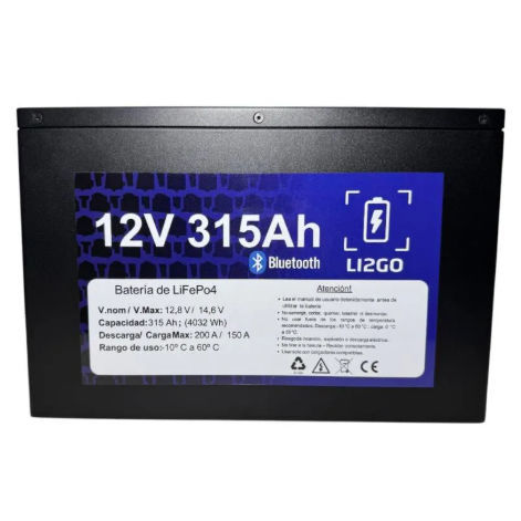 Batterie LiFePO4 - 37033 - Li2Go - de bloc / 12 V / pour applications marines