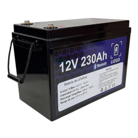 Batterie LiFePO4 - 35706 - Li2Go - de bloc / 12 V / pour véhicule électrique