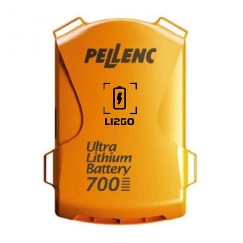 Batterie lithium - PELLENC 700 - Li2Go - rectangulaire / pour le matériel agricole
