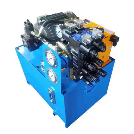 Groupe hydraulique à moteur électrique - WUXI EAST AI MACHINERY CO., LTD - pour applications industrielles / compact