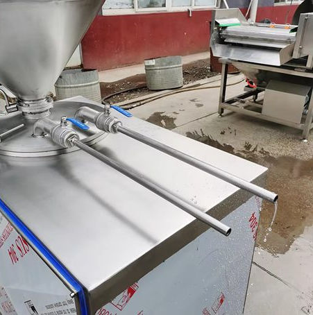 Poussoir à viande électrique - Henan Hongtu Machinery Manufacturing Co., Ltd. - hydraulique / manuel / pour saucisse
