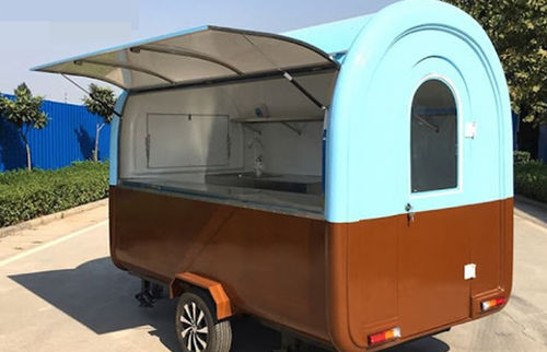 Remorque porte-engin - Henan Hongtu Machinery Manufacturing Co., Ltd. - pour produits alimentaires / tractée / compacte