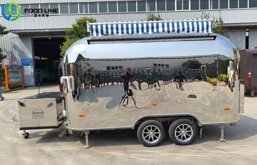 Remorque porte-engin - Airstream - Henan Hongtu Machinery Manufacturing Co., Ltd. - pour produits alimentaires / tractée / modulaire