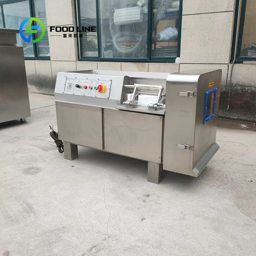 Cubeuse de viande - FL-120 - Henan Hongtu Machinery Manufacturing Co., Ltd. - pour poisson / pour charcuterie / pour fruits et légumes