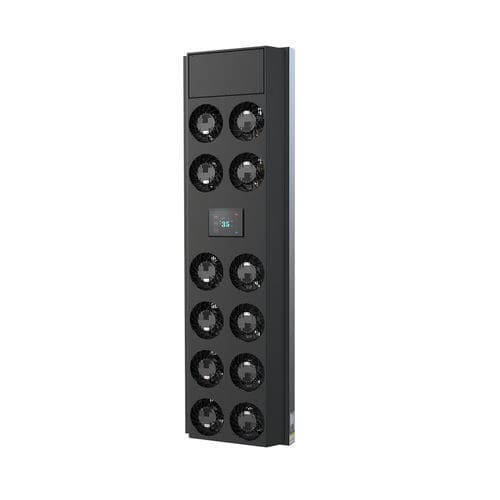 Échangeur de chaleur à tubes et ailettes - RDHX series - Extrcool Industry Limited - air/eau / actif / rackable