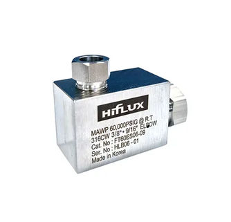 Raccord hydraulique - FIT series - HIFLUX - fileté / coudé / en inox