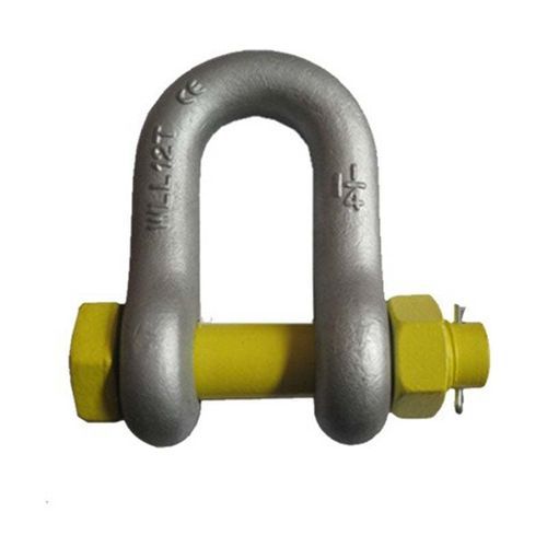 Manille de levage en D - Australian Type Drop Forged Safety Bolt Dee Shackle - Xintai Taida Mirso Co., LTD - avec verrou et écrou de sécurité / à vis