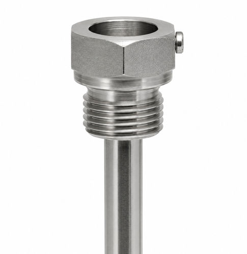 Doigt de gant verrouillable - TMZ10x150 - Jemar Termometría S.L. - fileté / d'acier inoxydable / pour thermocouple