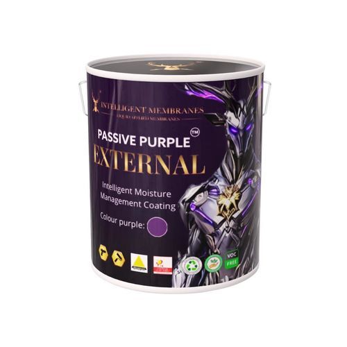 Revêtement de protection - PASSIVE PURPLE EXTERNAL - Intelligent Membranes - d'étanchéité / imperméable / en fibro-ciment