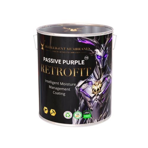 Peinture de finition - PASSIVE PURPLE RETROFIT - Intelligent Membranes - liquide / pour le bâtiment / pour mur