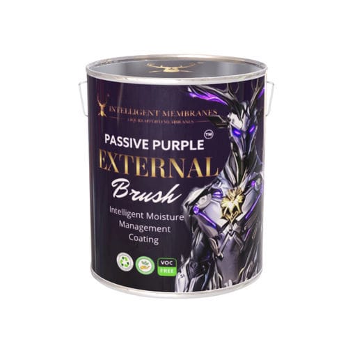Peinture de finition - PASSIVE PURPLE EXTERNAL - Intelligent Membranes - liquide / pour bois / pour le bâtiment