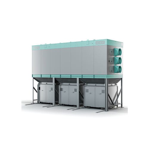 Groupe de filtration avec carton filtrant - KP-40 - SAF - de poussières