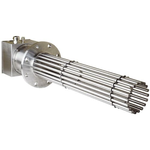 Thermoplongeur à bride - IHP - en cuivre / en acier inoxydable / en titane