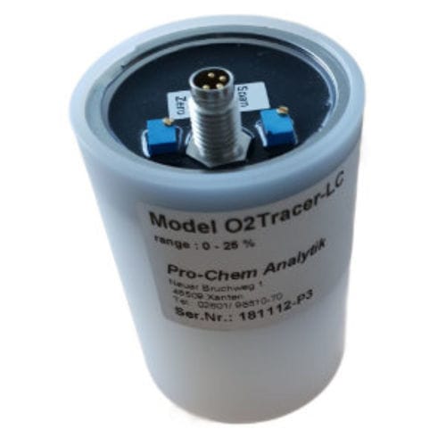 Transmetteur de gaz d'oxygène - O2Tracer LC-OEM - Pro-Chem-Analytik GmbH & Co. KG - électrochimique / 2 fils / à pile à combustible