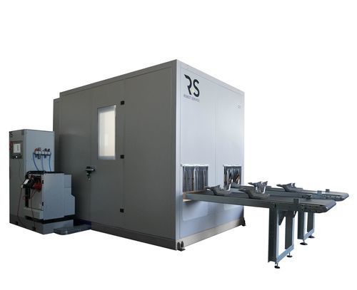 Cellule robotisée de rectification - Deburring 50 - Robot Service Srl - d'ébavurage / pour machine-outil