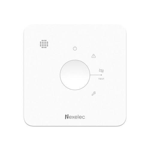 Capteur de monoxyde de carbone de monoxyde de carbone - SECURE+ - NEXELEC - électrochimique / pour la qualité de l'air intérieur / mural