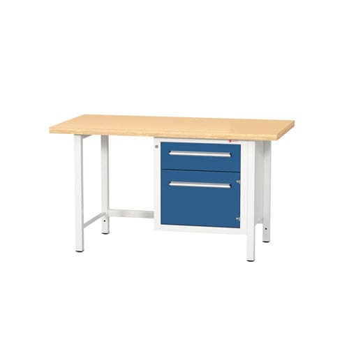 Table de travail avec tiroirs - 1500 1/1 einfach - DRINGENBERG