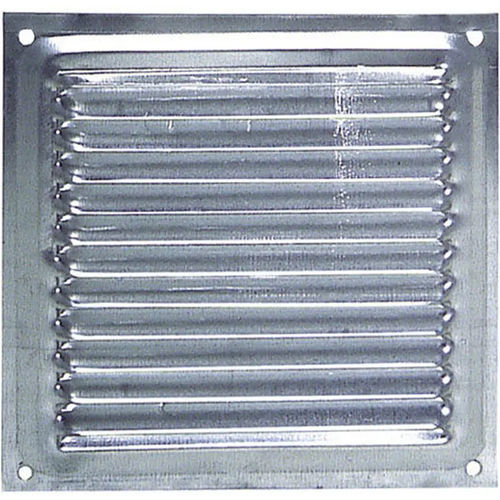 Grille de ventilation en acier galvanisé - Kubéko - carrée