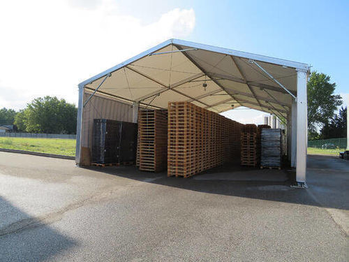 Abri de stockage en acier - Standard - Locabri - structure en acier galvanisé / en aluminium / industriel