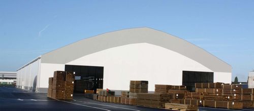 Tente industrielle - Schwarzmann - Locabri - d'aviation / pour atelier / de stockage