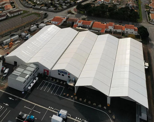 Bâtiment modulaire - Locabri - temporaire / démontable / transportable