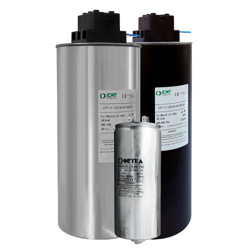 Condensateur cylindrique - CRM25-1O - Ortea Next - PFC / correction de facteur de puissance / par résistance