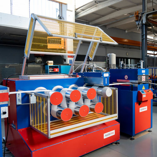 Machine à filer de polymères - Agripak srl - de polypropylène / automatique