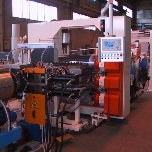 Ligne d'extrusion monocouche - Agripak srl - multicouche / pour le thermoformage / compacte