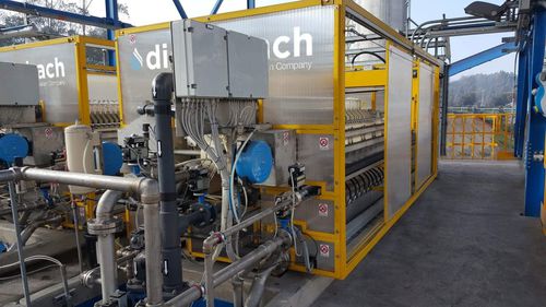 Filtre-presse à poutre latérale - SB - Diefenbach srl - à cadre / à membrane / robotisé