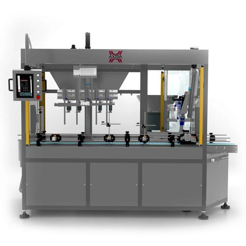Remplisseuse capsuleuse automatique - Axtra Srl - pour liquides / monobloc / volumétrique