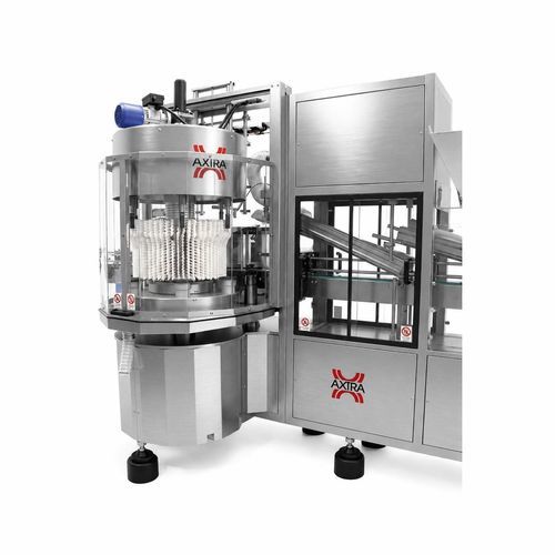 Machine de lavage à projection d'eau - Axtra Srl - automatique / pour l'industrie chimique / pour l'industrie agroalimentaire