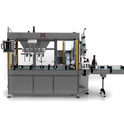 Remplisseuse boucheuse étiqueteuse automatique - Axtra Srl - en ligne / modulaire / pour produits alimentaires