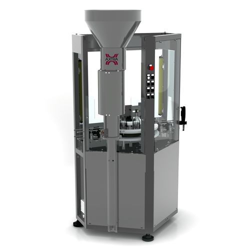 Capsuleuse linéaire - Axtra Srl - en ligne / automatique / pour l'industrie alimentaire et de la boisson