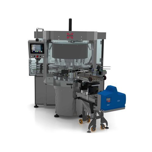 Machine d'étiquetage automatique - 720-H15-HM1 - Axtra Srl - pour emballage / pour bouteilles / pour l'industrie agroalimentaire