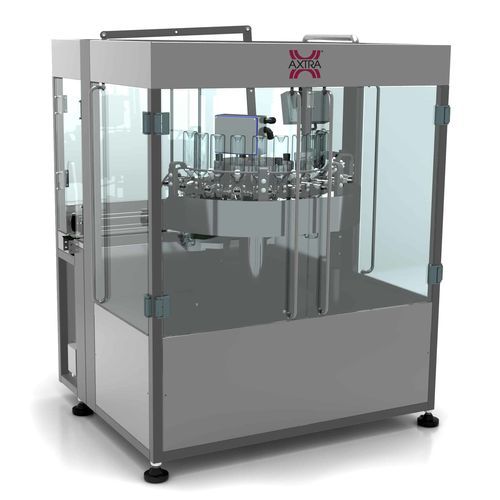 Machine de rinçage pour machine de nettoyage - Axtra Srl - pour bouteilles / rotative / automatique