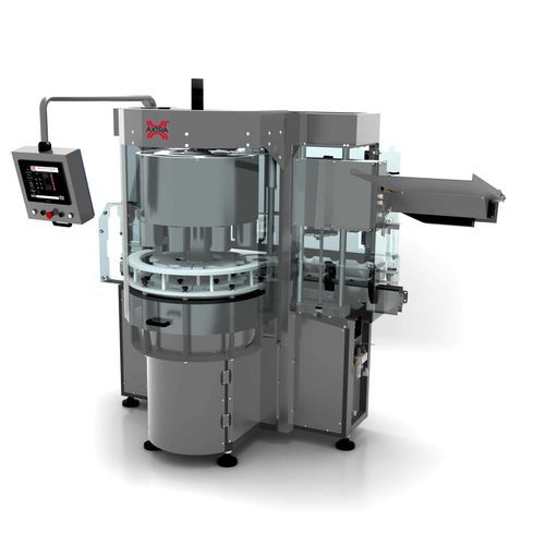 Capsuleuse en ligne - Axtra Srl - rotative / commandé électroniquement / automatique