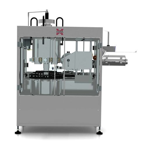 Capsuleuse à mouvement continu - Axtra Srl - en ligne / rotative / contrôlée par ordinateur