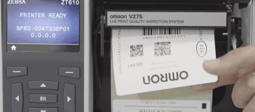Vérificateur de code-barres online - OMRON V275 - AIS Vision Systems S.L. - 2D / 1D